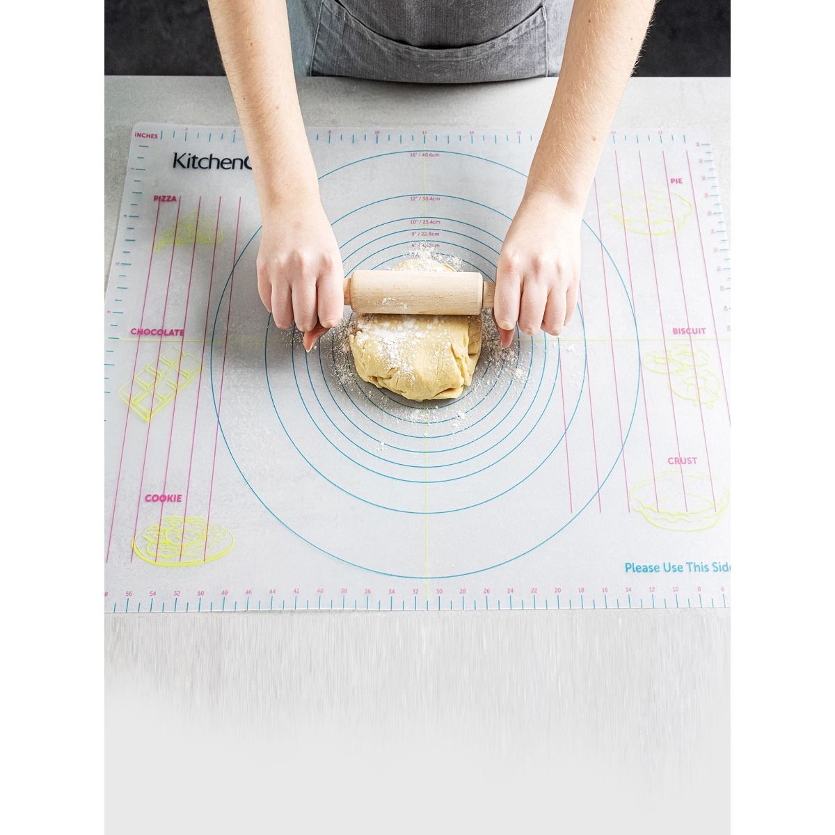 Buy KitchenCraft NonStick Pastry Mat For thinKitchen, Plastic, Extra