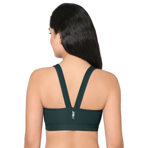 Wacoal Sports Lover Non-Padded Wired Full Coverage Sports Bra Green (M)