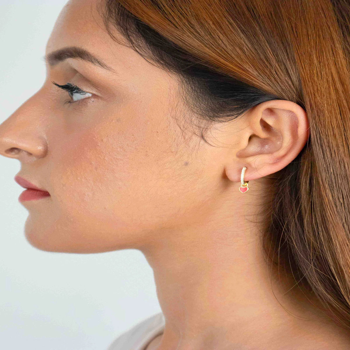 Buy Rectangle Hoop Earrings 14K Gold Minimalist Gold Hoops Gift Online in  India  Etsy