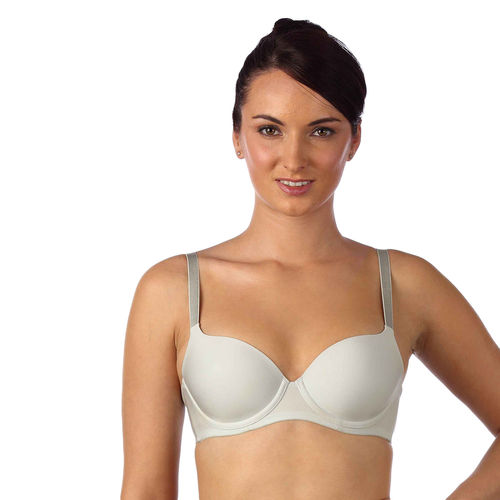 Triumph T-shirt Bra 60 Invisible Wired Padded Seamless Support Everyday Bra  - Nude: Buy Triumph T-shirt Bra 60 Invisible Wired Padded Seamless Support  Everyday Bra - Nude Online at Best Price in