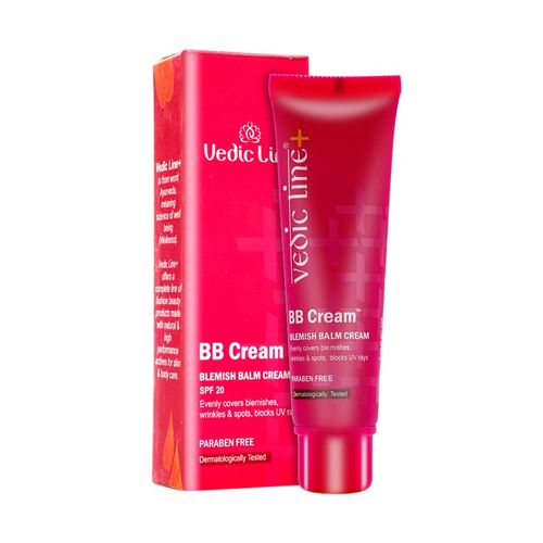 Vedic Line Cream Blemish Balm Cream Spf Paraben Free Buy Vedic Line Cream Blemish Balm Cream Spf Paraben Free Online At Best Price In India Nykaa
