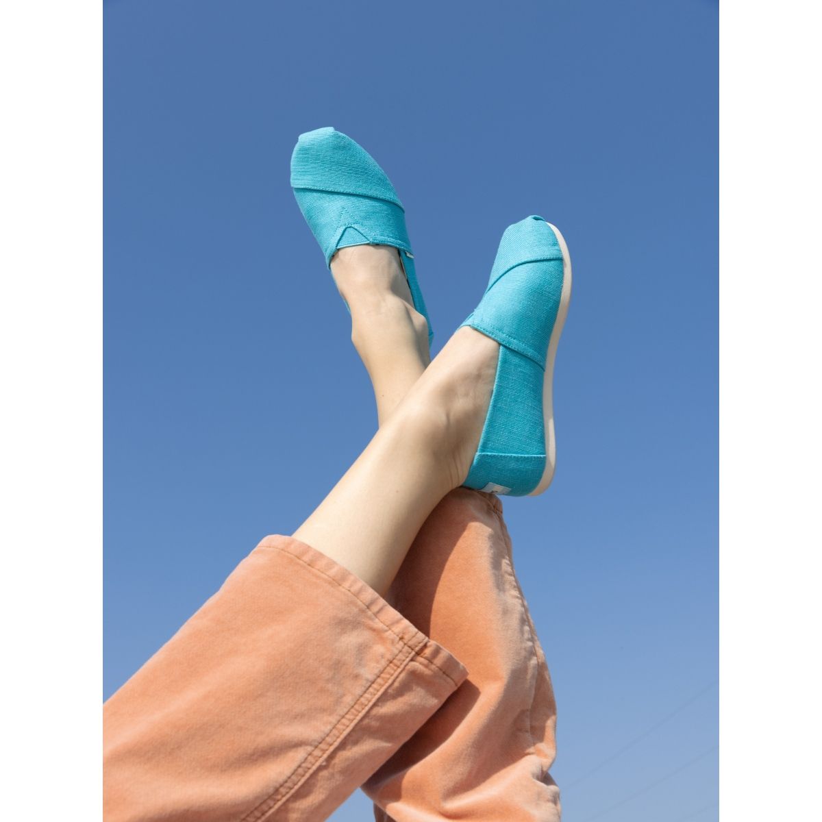 toms alpargata blue