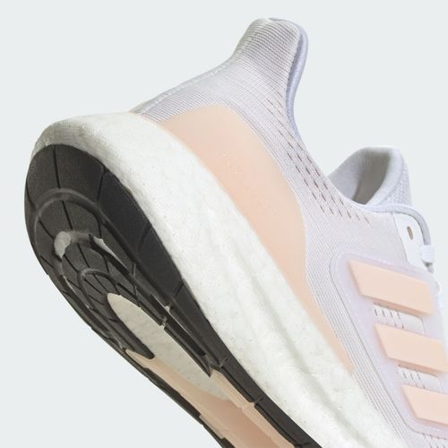 adidas Pureboost 23 W Women White Running Shoes (UK 4)