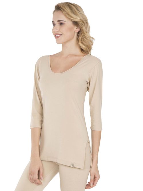 Buy Jockey Skin Thermal Q Sleeve T-Shirt Style Number-2511 Online