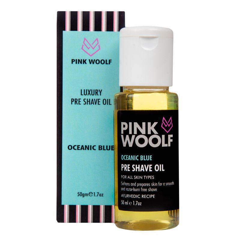 Pink Woolf Pre Shave Oil (Oceanic Blue)