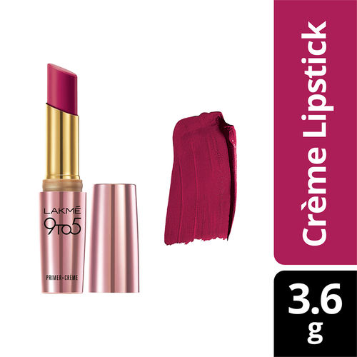 Lakme 9 To 5 Primer Creme Lip Color Buy Lakme 9 To 5 Primer Creme Lip Color Online At Best Price In India Nykaa See more of lakme lipstick on facebook. lakme 9 to 5 primer creme lip color carmine kick cr2