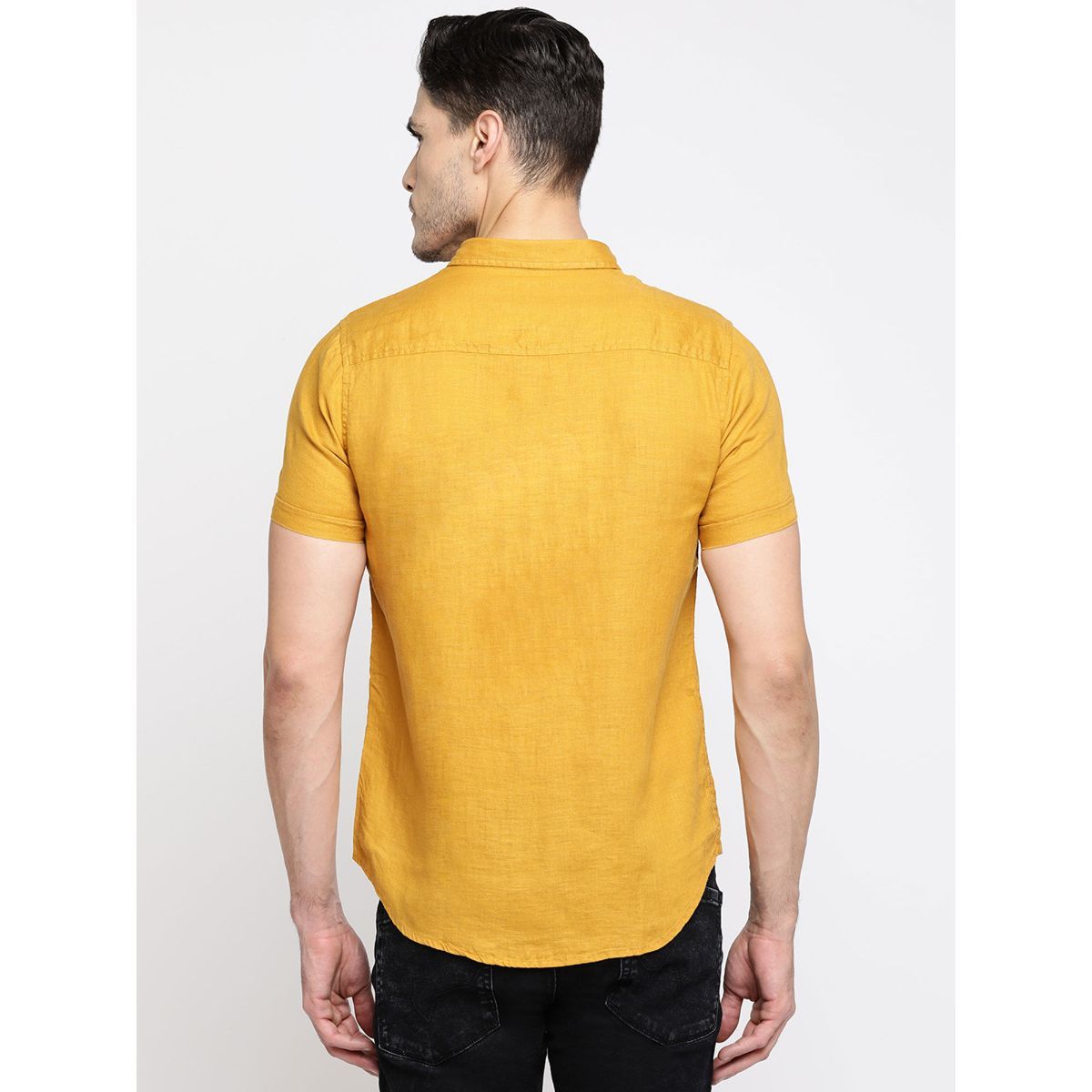 Buy Pepe Jeans Men Mustard Shirt Online