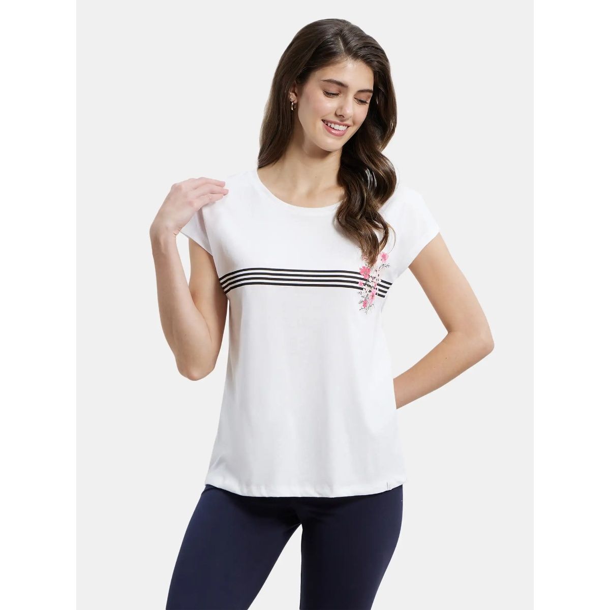 Buy Jockey White TShirt Online