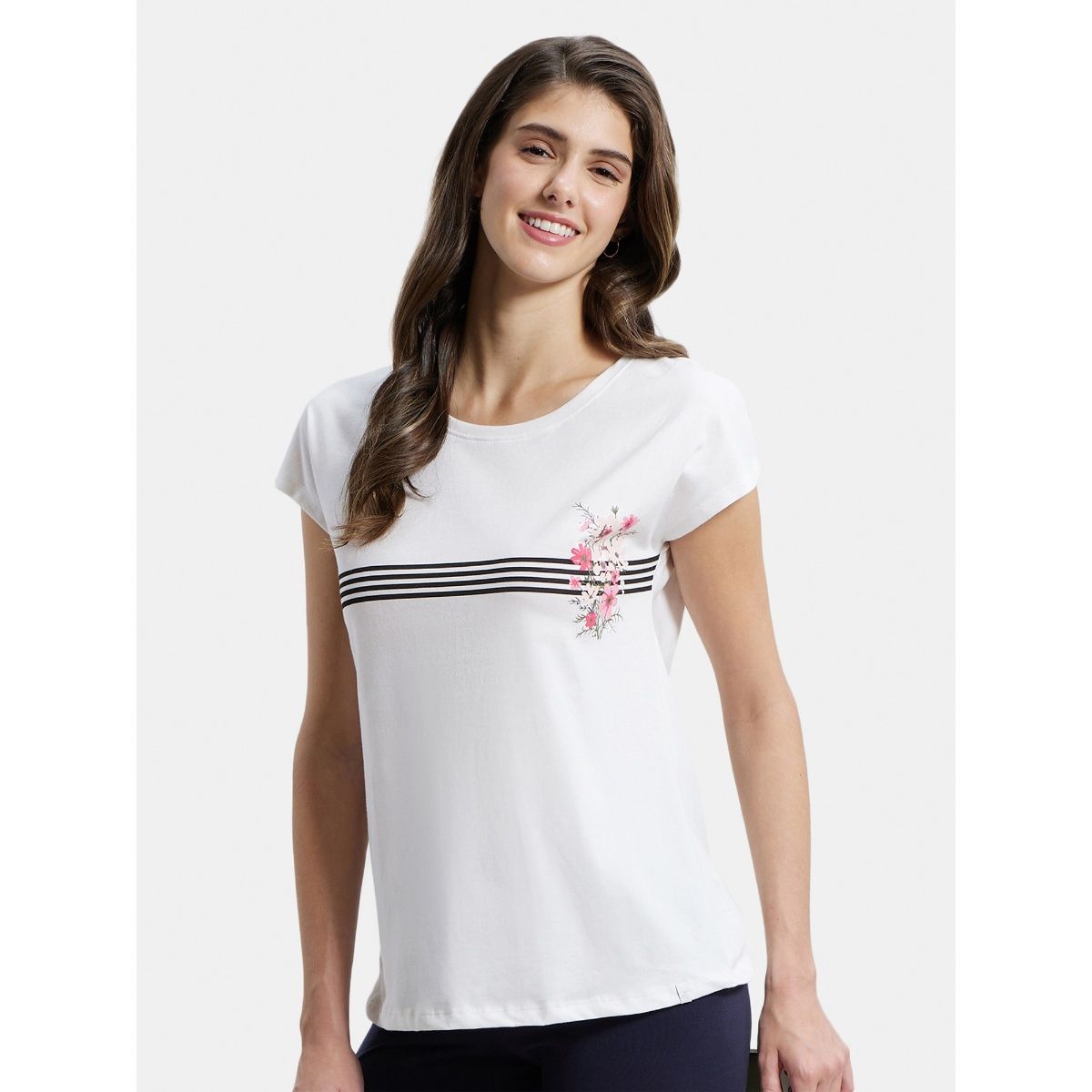 Buy Jockey White TShirt Online