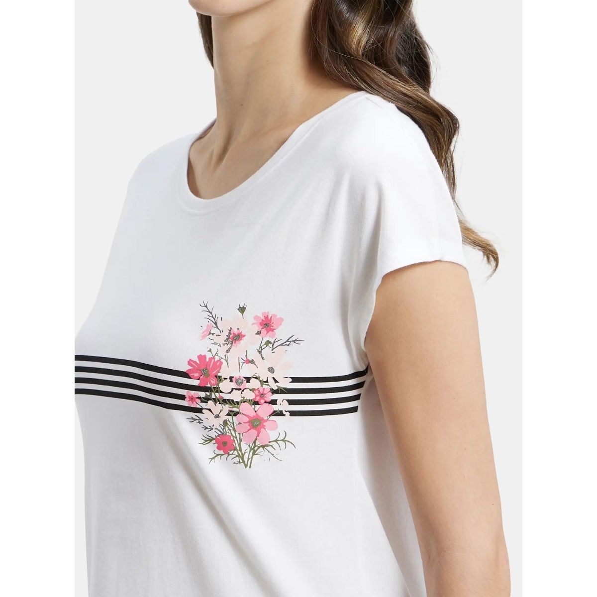 Buy Jockey White TShirt Online