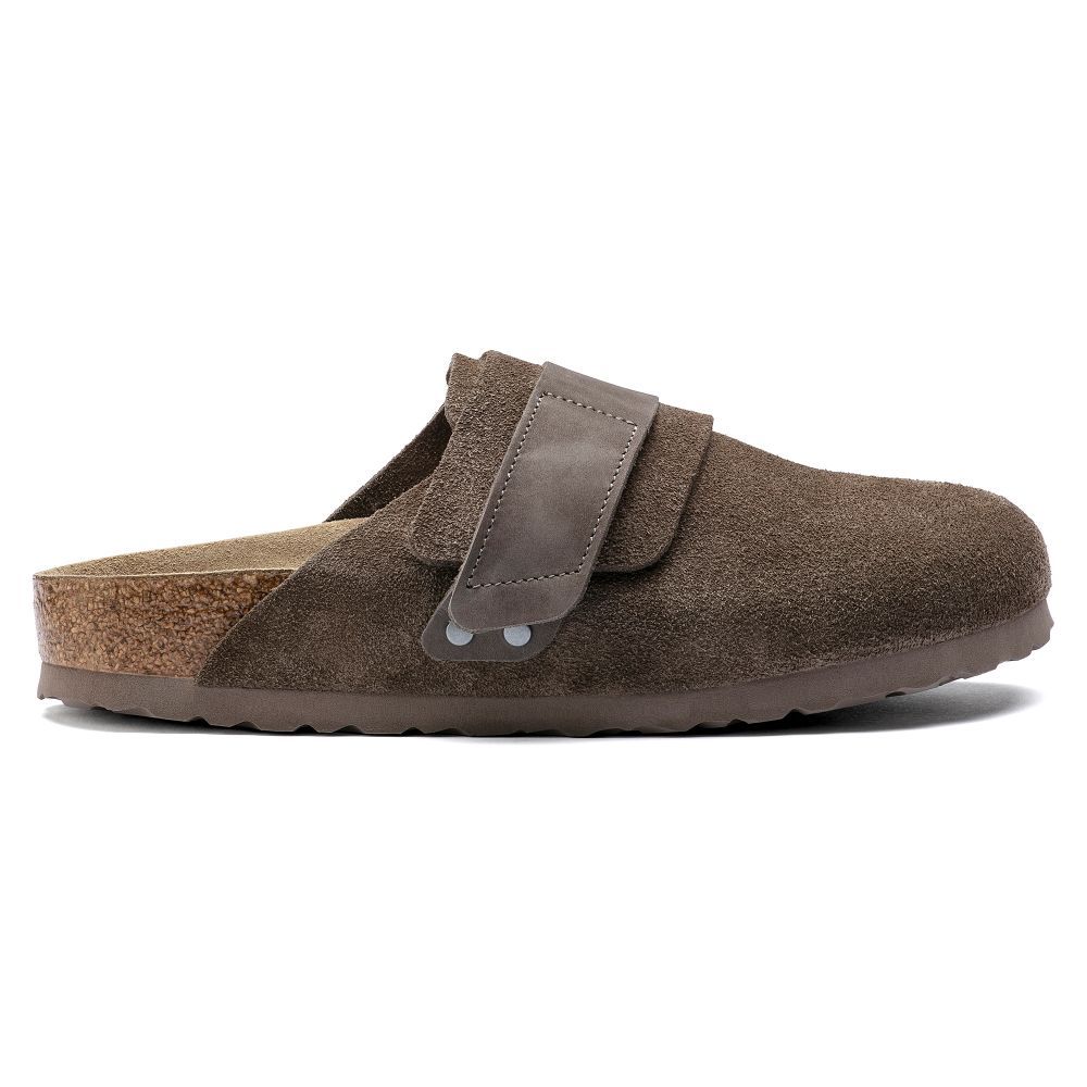 Buy Birkenstock Nagoya Suede Leather Clogs Unisex Online