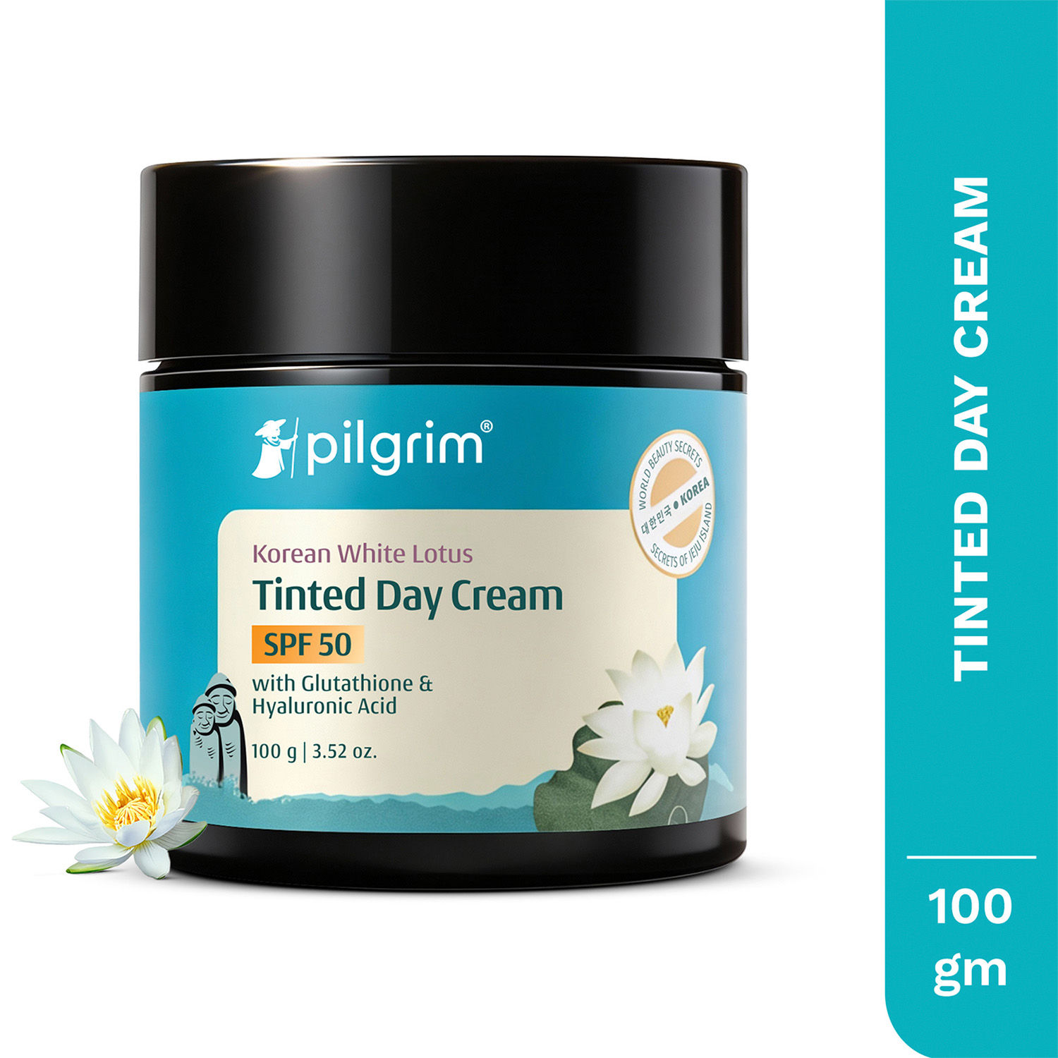 Pilgrim White Lotus Day Cream SPF 50 with Camellia & Yugdugu