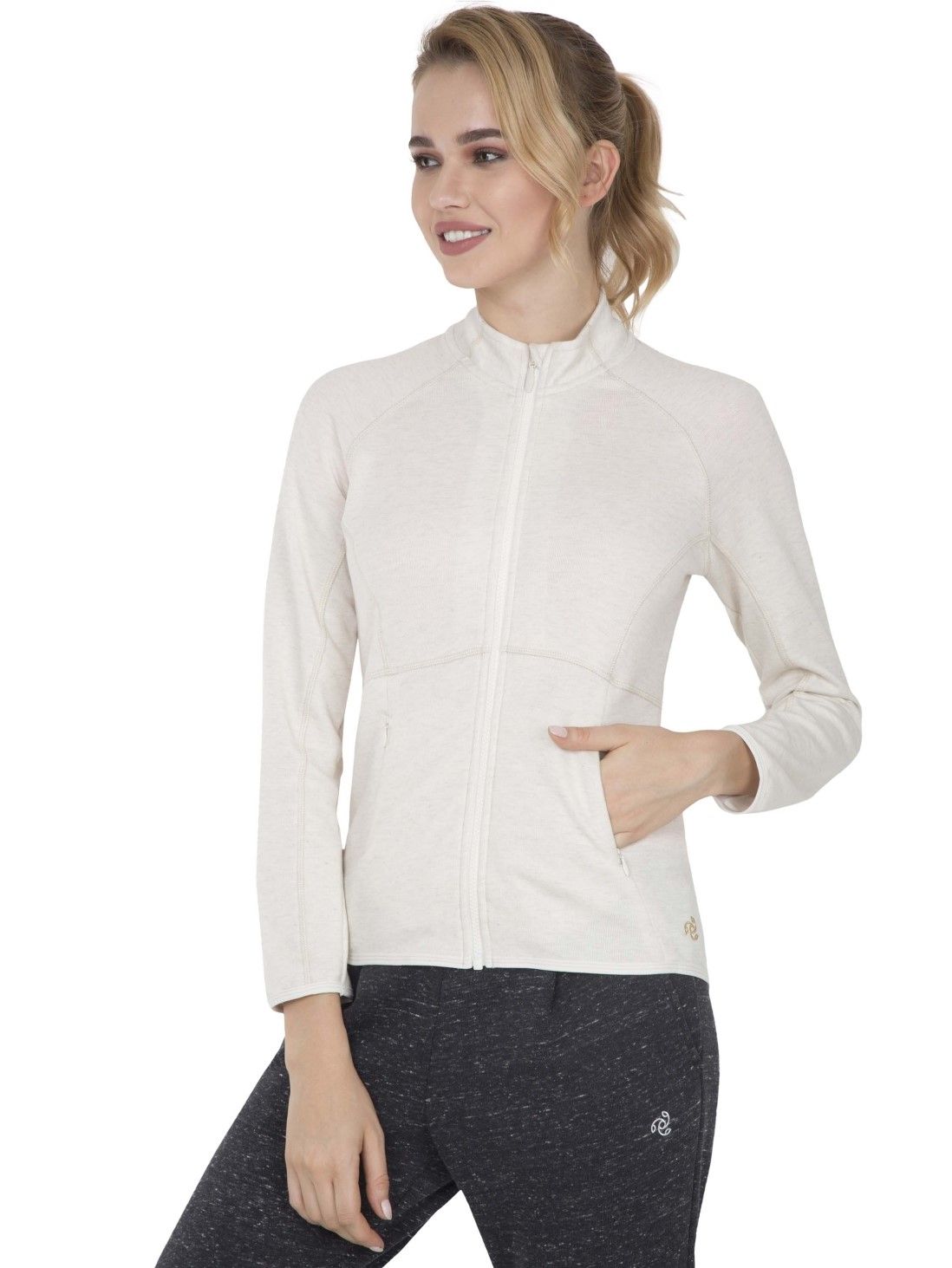 Jockey Cream Melange Jacket Style Number-AA02: Buy Jockey Cream Melange ...