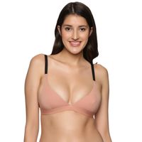 HWDI 30D Low Plunge U Bra Deep V Neckline Push Up Convertible Bras with Clear  Straps for Strapless Dress Beige : : Clothing, Shoes & Accessories