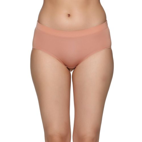 Tailor and Circus Puresoft Anti - Bacterial Beechwood Modal Bare Hipster -  Nude (L)