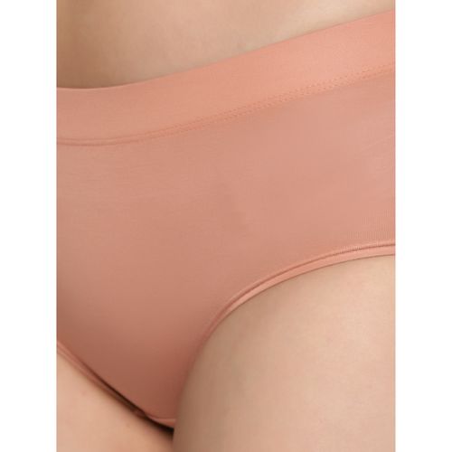 Tailor and Circus Puresoft Anti - Bacterial Beechwood Modal Bare Hipster -  Nude (L)