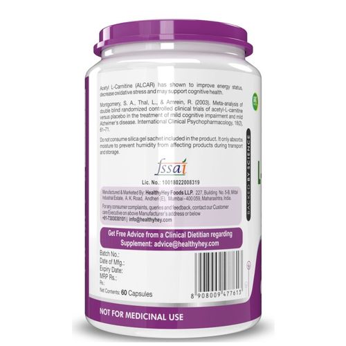 Buy HealthyHey Nutrition Acetyl L