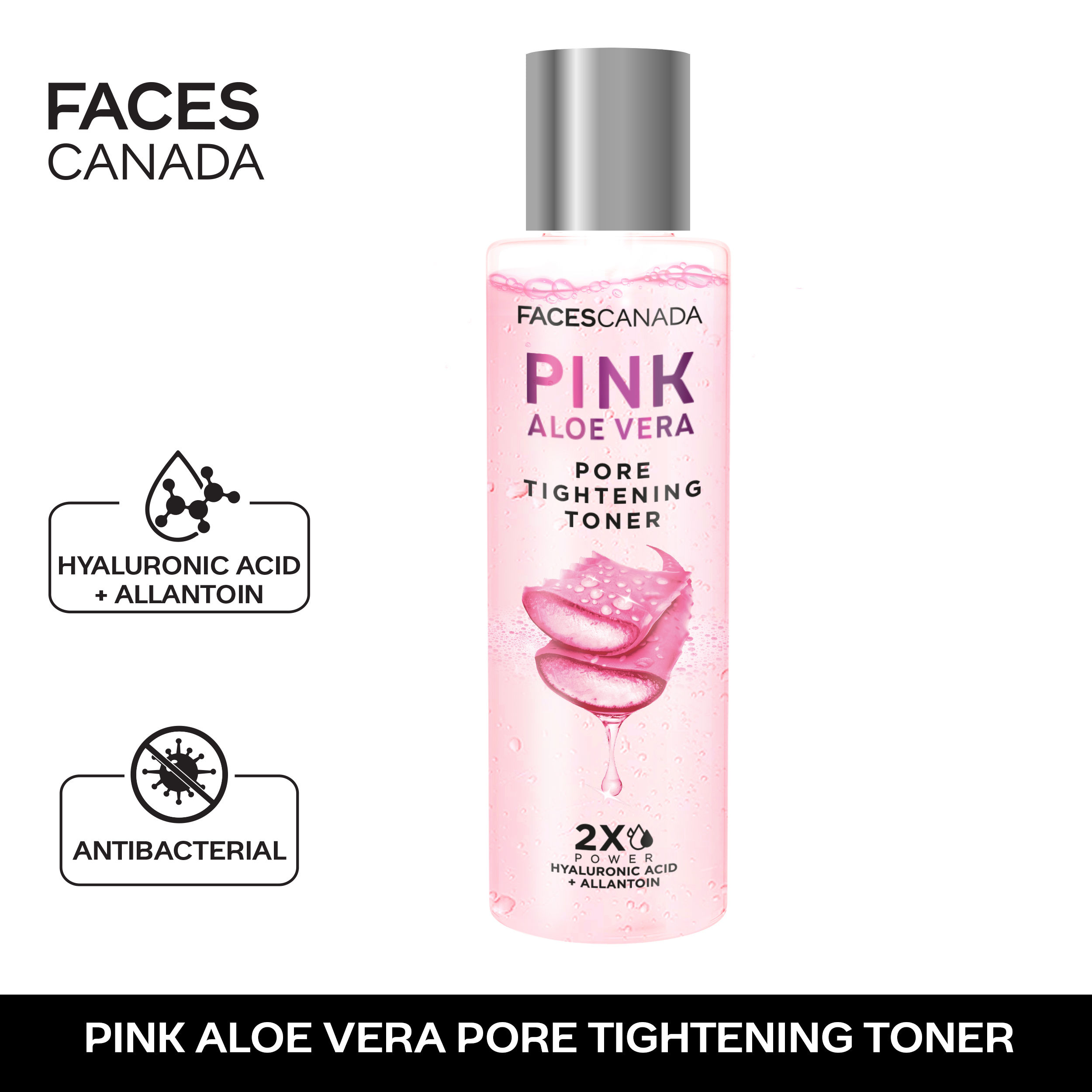 Buy Faces Canada Pink Aloe Vera Pore Tightening Toner Online