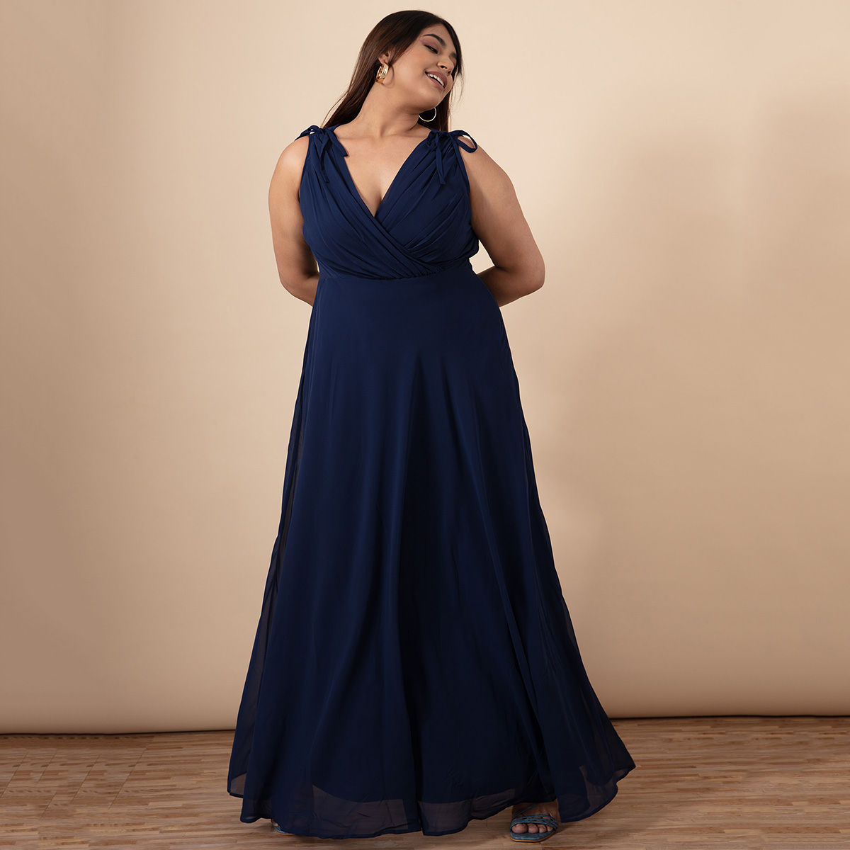 Twenty Dresses By Nykaa Fashion Navy 