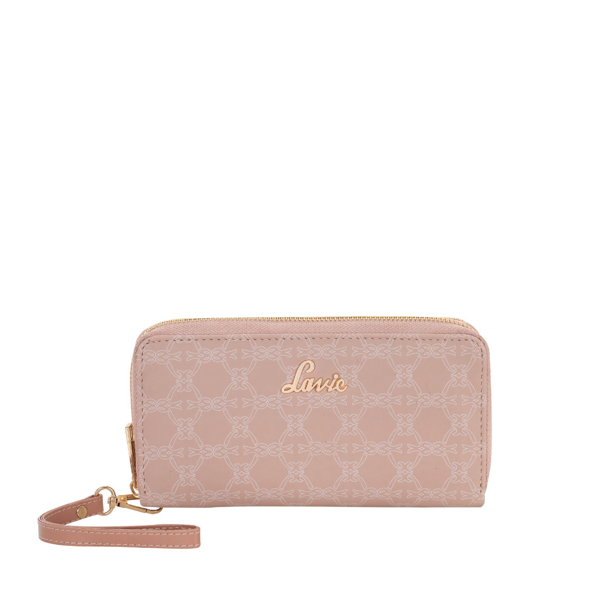 Price History of Lavie Womens Pink Mono Savy Zip Wallet (L).css