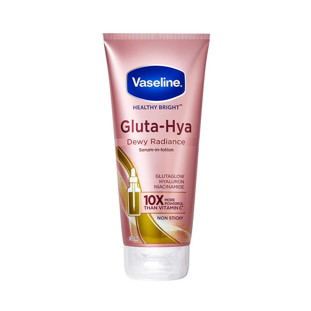 Vaseline Gluta-Hya Dewy Radiance Lotion Bright, Glowing Skin Glutathione Infused Moisturizer