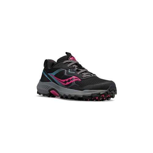 Saucony Womens Mesh Black Running Shoes (UK
