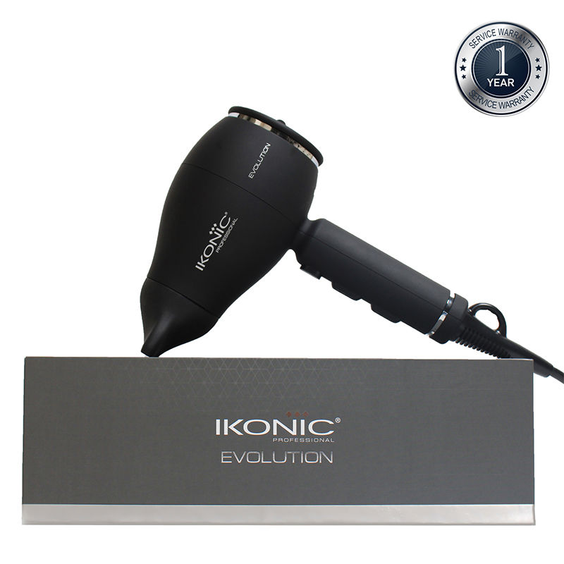 Buy Ikonic Hair Dryer  Pro 2500 Black at Knotupcomnp