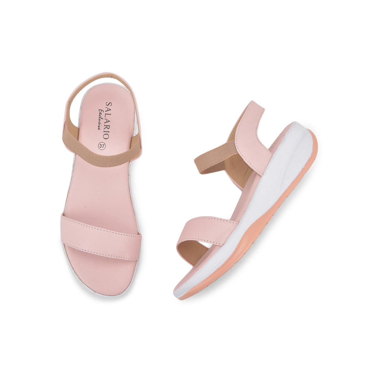 Buy Women Pink Casual Sandals Online | SKU: 40-2237-80-36-Metro Shoes