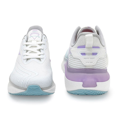 Buy Red Tape ETPU Women Textured White Purple Running Shoes Online