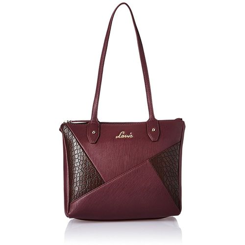 Buy LAVIE Women Maroon Tote Maroon Online @ Best Price in India