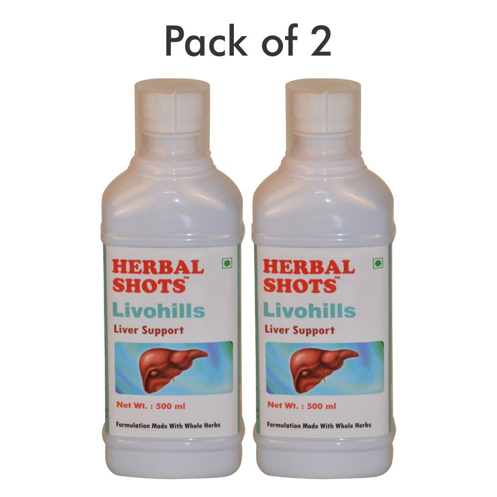 Herbal Hills Livohills Herbal Shots (Pack of 2)