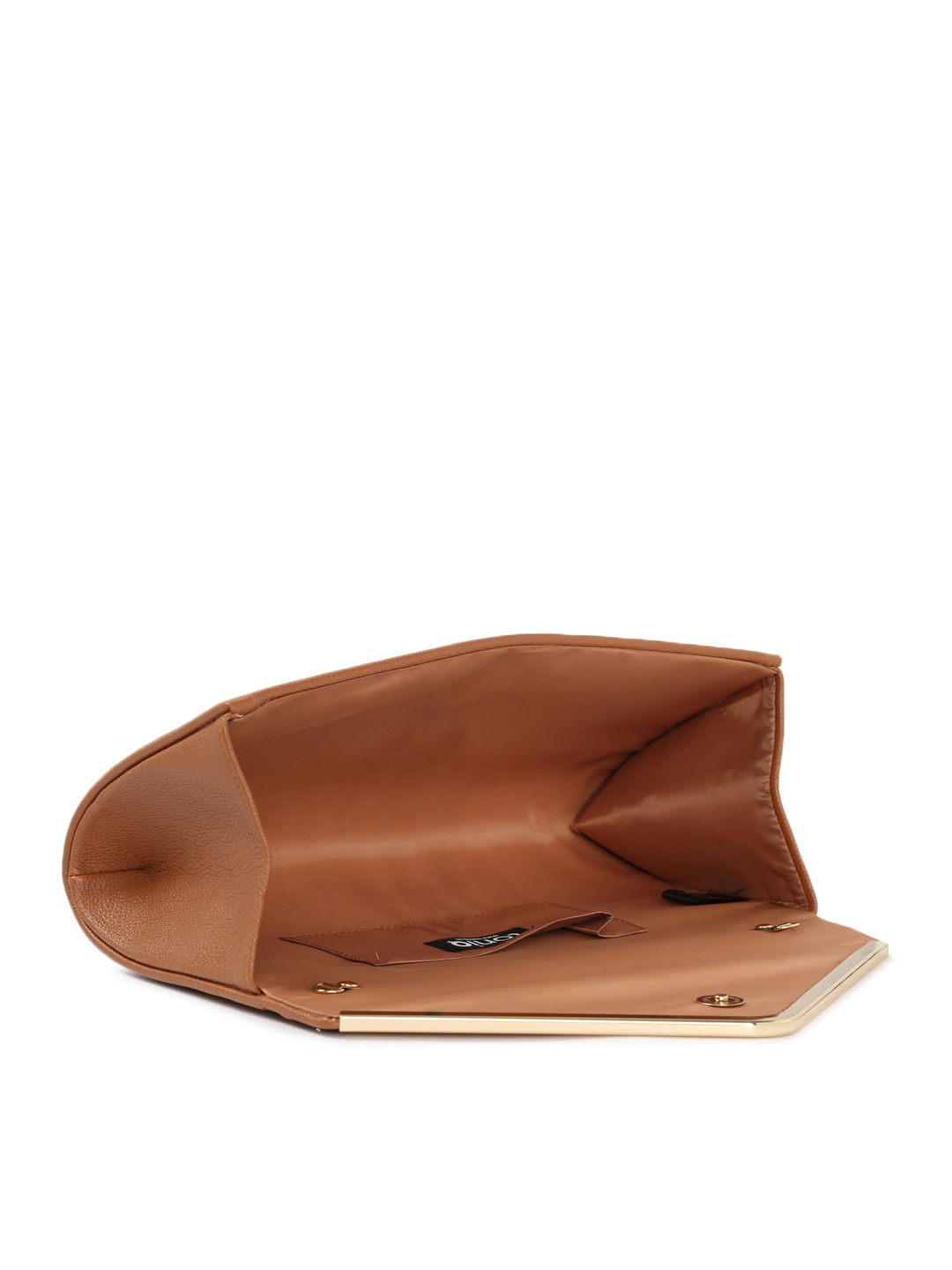 Buy Toniq Brown Envelope Clutch Online
