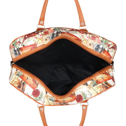 Buy NFI Essentials Printed Travel Men and Women's Duffle Weekender