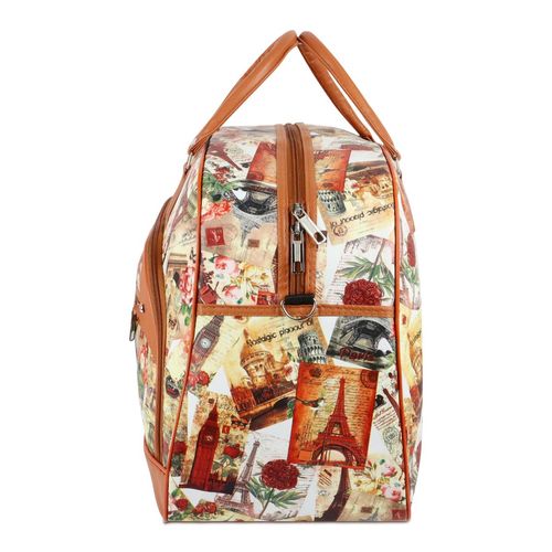 Buy NFI Essentials Printed Travel Men and Women's Duffle Weekender