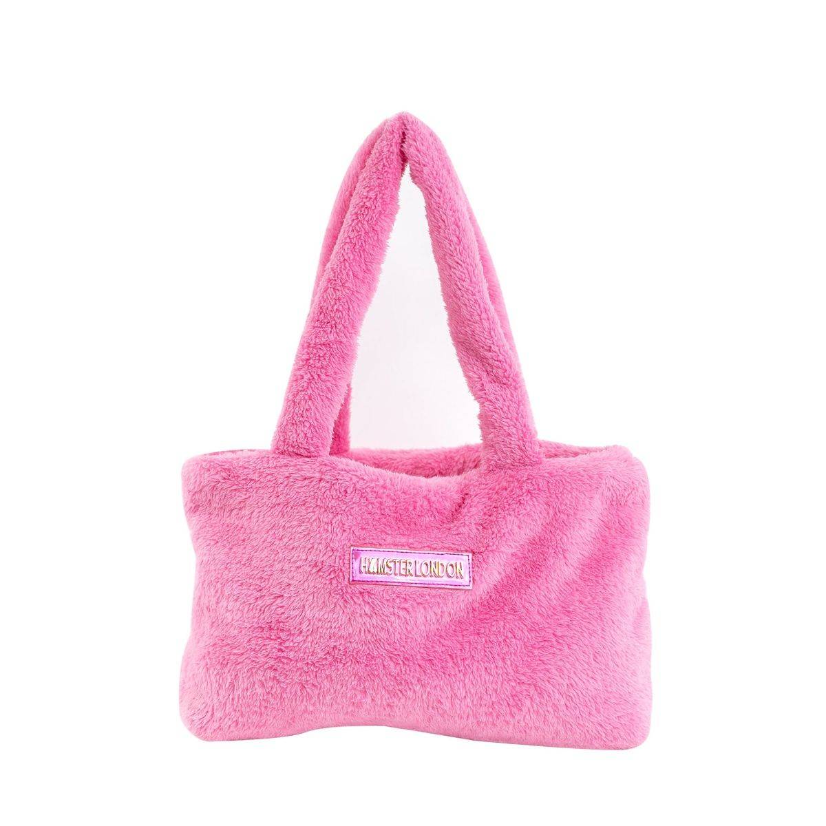 Hamster London Fur Baby Hand Bag Pink (M)