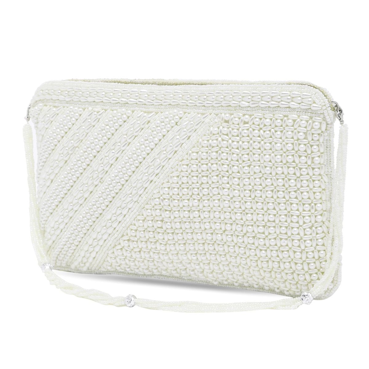 White Bridal Clutch | Fancy clutch purse, Beaded clutch purse, Fancy clutch