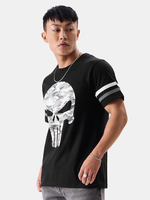 The Souled Store Official Punisher Logo T-shirts For Men