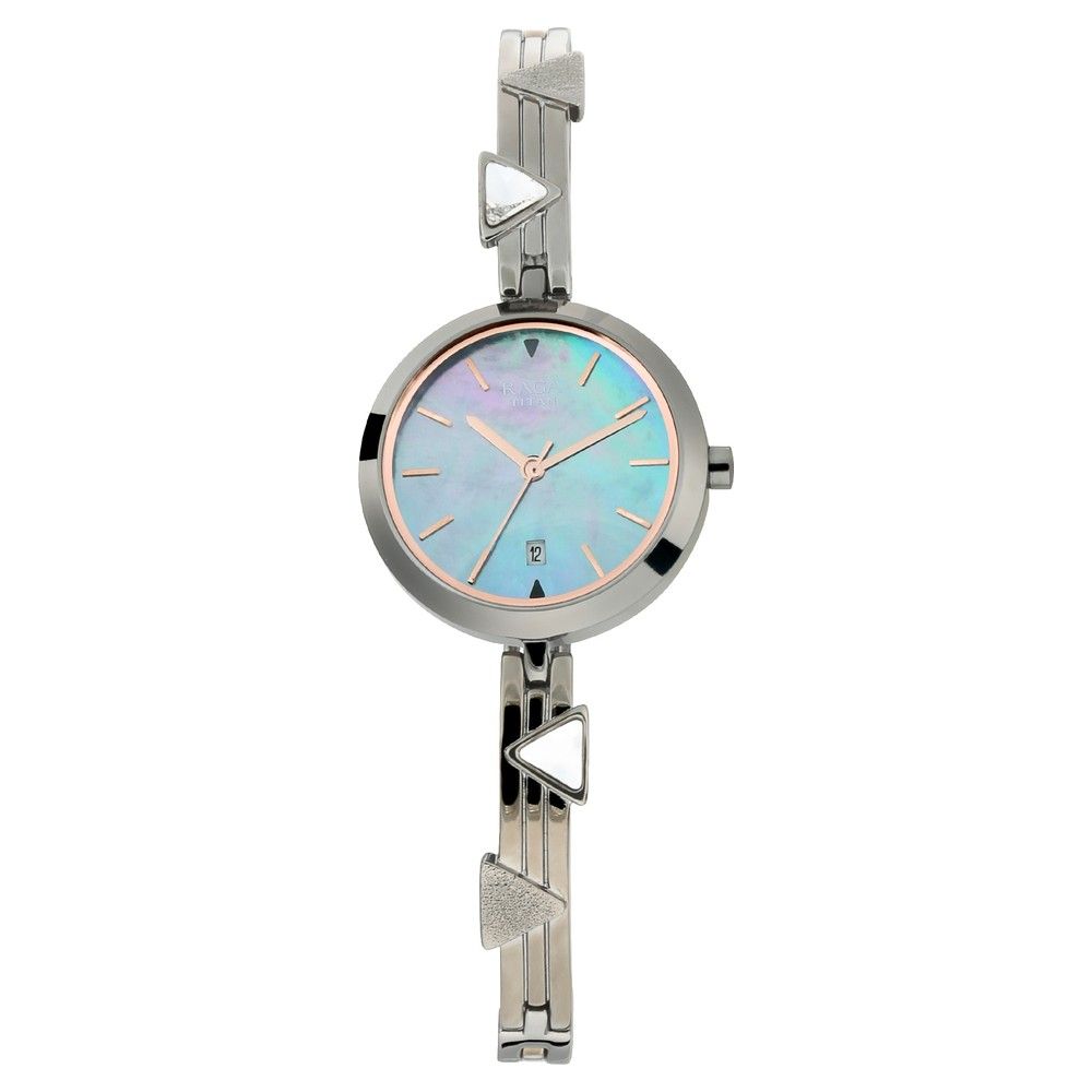 Buy Titan Raga Viva Mother of Pearl Dial Metal Strap Watch Online