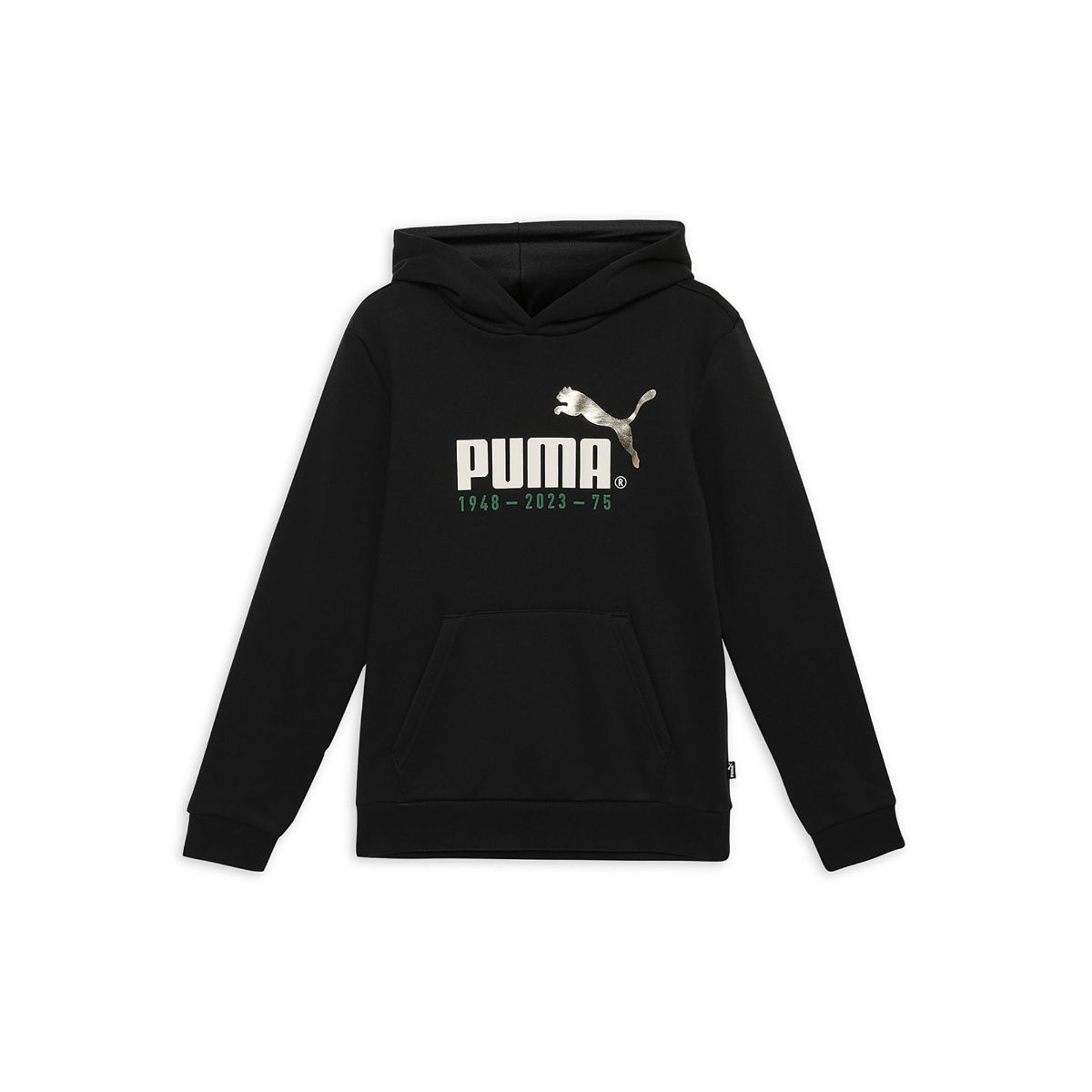 Puma No.1 Logo Celebration Boys Black Hoodie: Buy Puma No.1 Logo ...