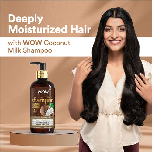 Buy WOW Skin Science Coconut Milk Shampoo Online