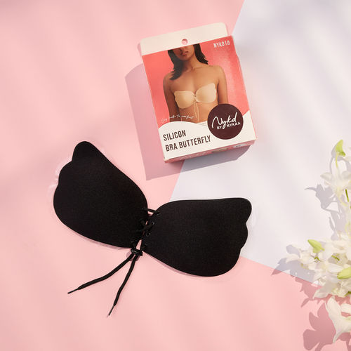 Buy NYKD By Nykaa Silicone Bra Butterfly - Black -NYA010 Online