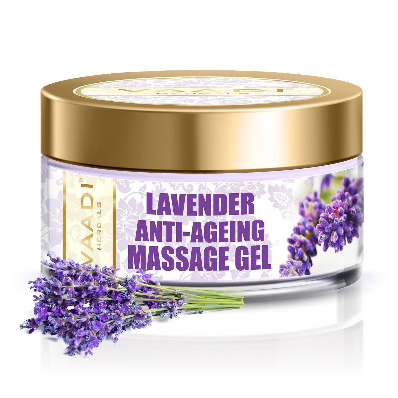 Vaadi Herbals Lavender Anti -ageing Massage Gel