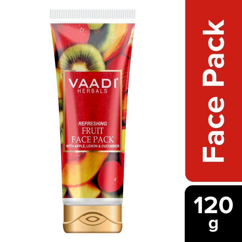 Vaadi Herbal Refreshing Fruit Pack with Apple, Lemon & Cucumber