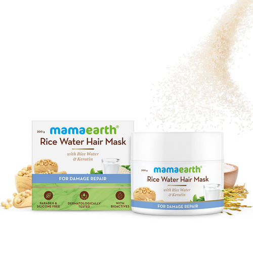 Mamaearth Rice Water Hair Mask With Rice Water & Keratin For Smoothening Hair & Damage Repair: Buy Mamaearth Rice Water Hair Mask With Rice Water & Keratin For Smoothening Hair & Damage Mamaearth Rice Water Hair Mask With Rice Water & Keratin For Smoothening Hair & Damage Repair: Buy Mamaearth Rice Water Hair Mask With Rice Water & Keratin For Smoothening Hair & Damage