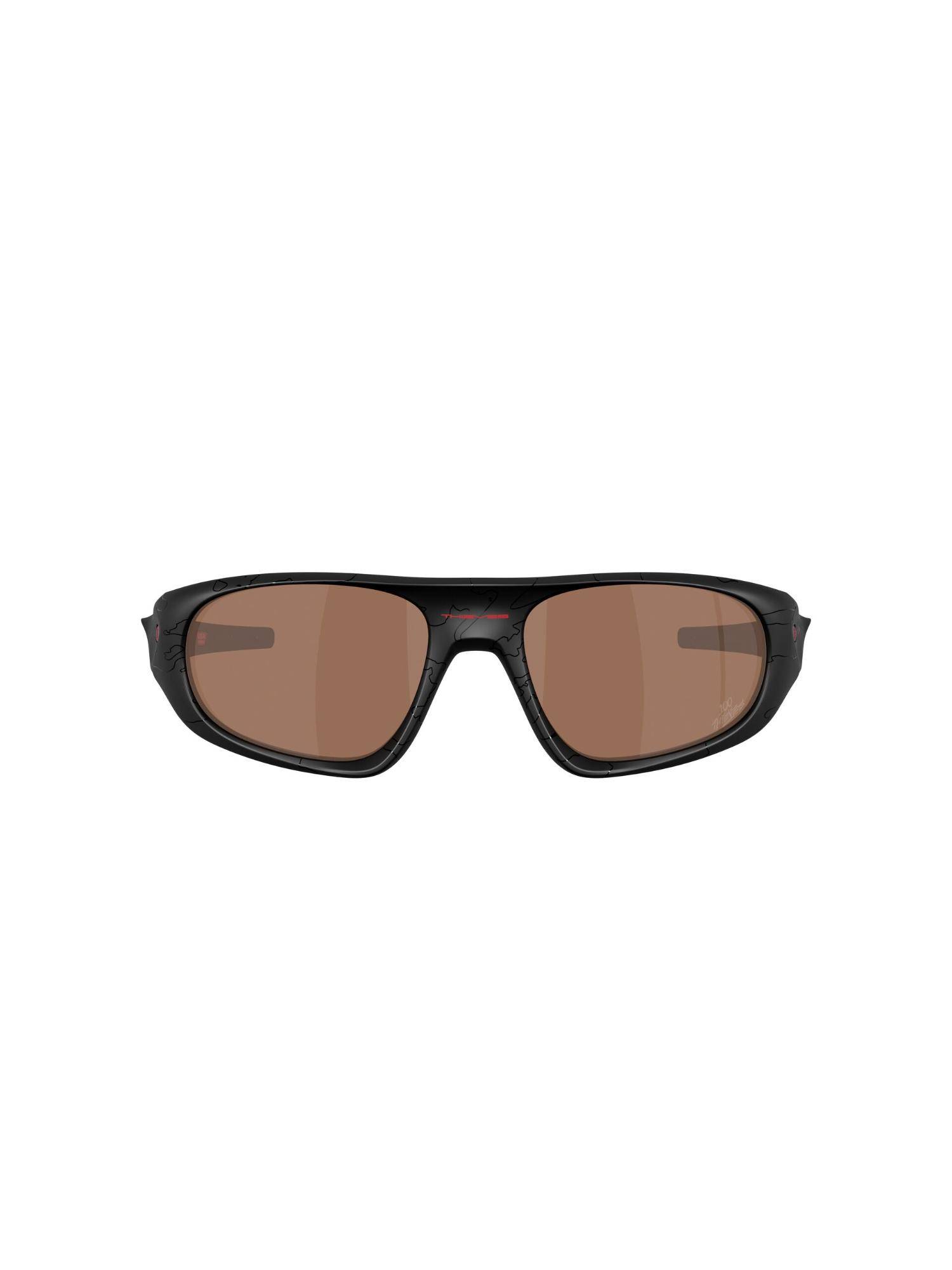 Oakley Unisex Uv Protected Brown Lens Oval Sunglasses -0Oo952895280860 (60)