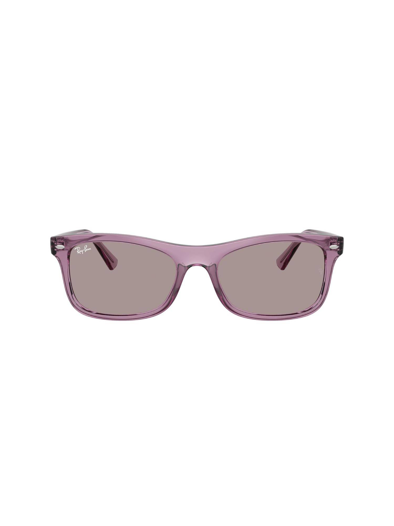 Ray-Ban Unisex Uv Protected Violet Lens Square Sunglasses -0Rb222668475354 (54)