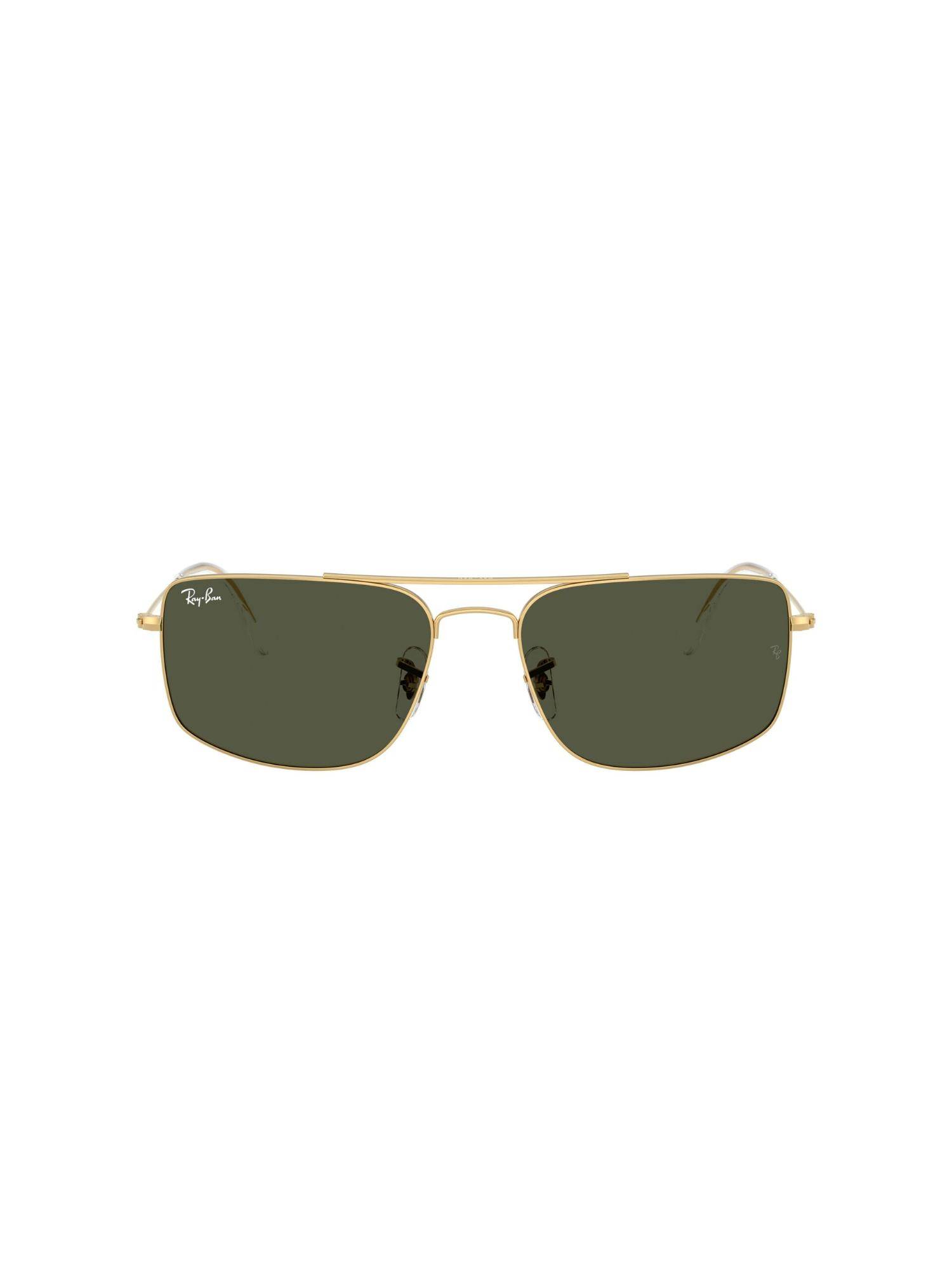 Ray-Ban Unisex Uv Protected Green Lens Square Sunglasses -0Rb3779001/3156 (56)