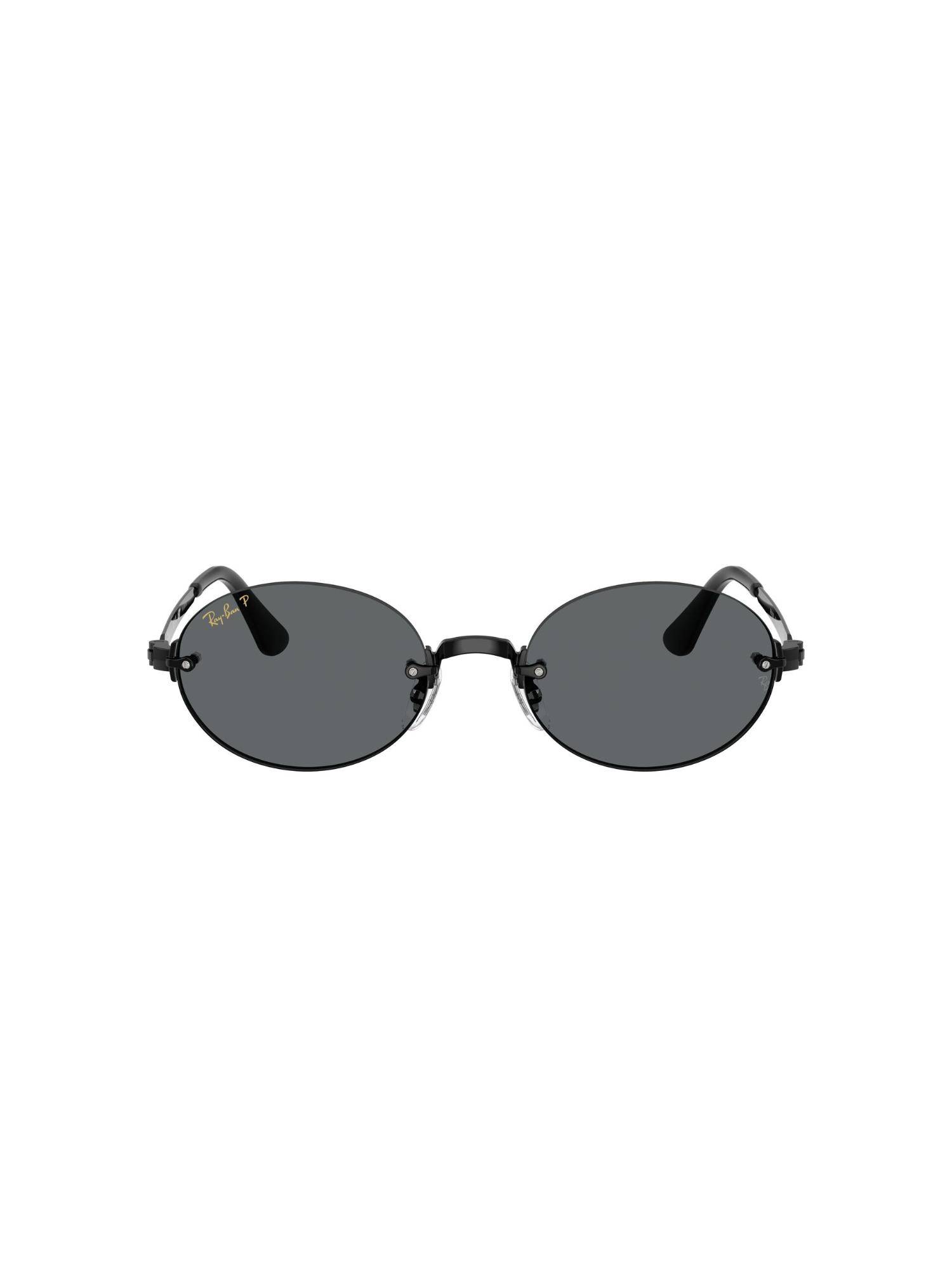 Ray-Ban Unisex Polarized Grey Lens Oval Sunglasses -0Rb3929002/8154 (54)