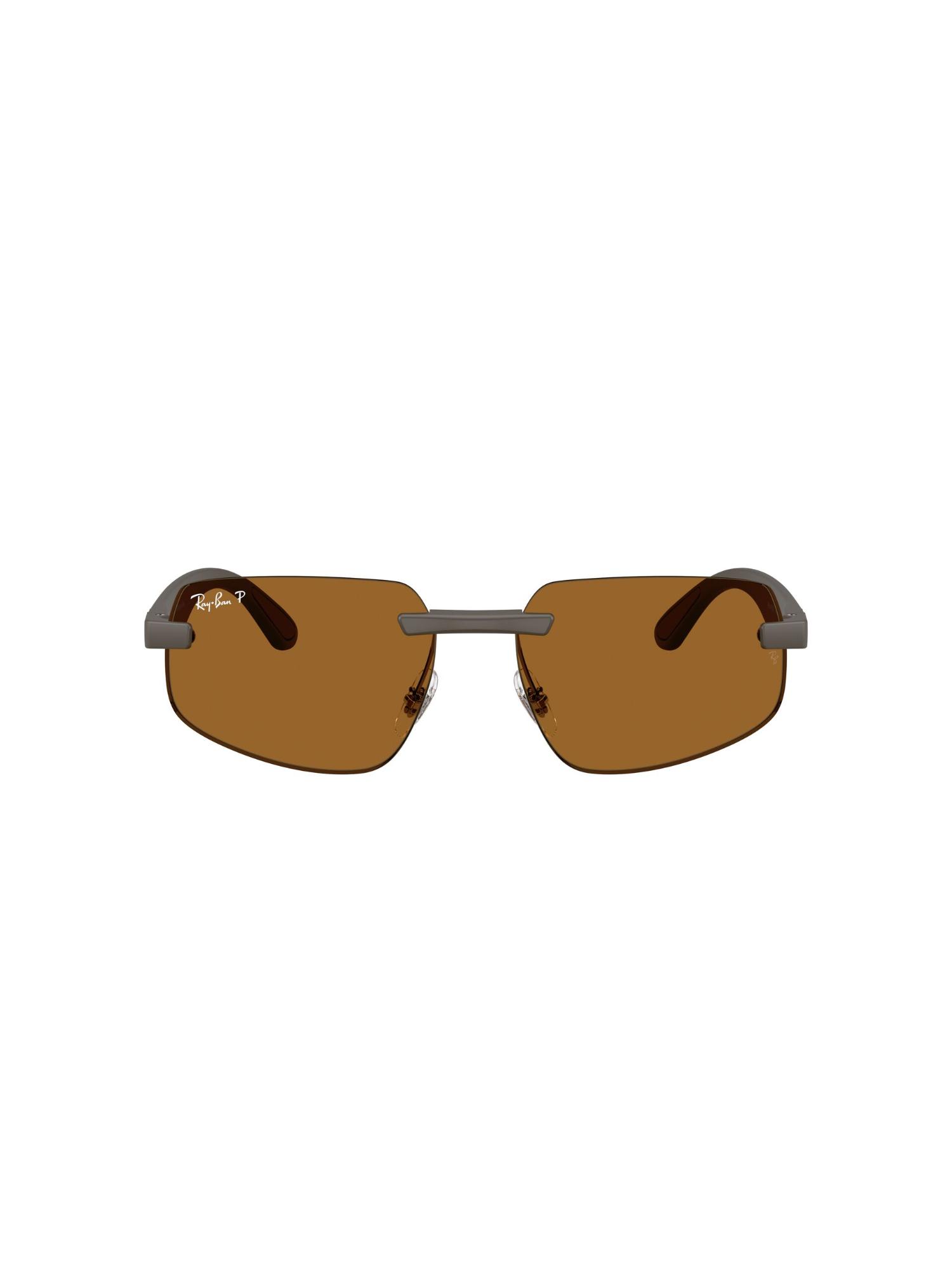 Buy Ray-Ban Unisex Polarized Bronze Lens Irregular Sunglasses