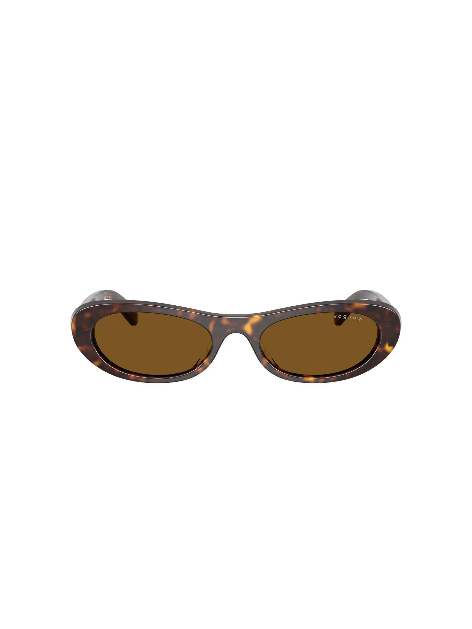 Vogue Eyewear Women Polarized Brown Lens Oval Sunglasses -0Vo5695Suw6568353 (53)